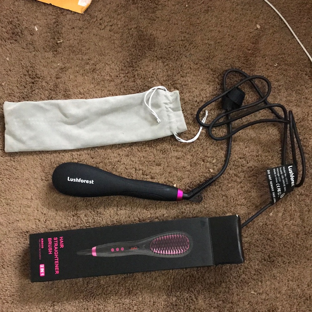 Heated Hair straightener By Lushforest